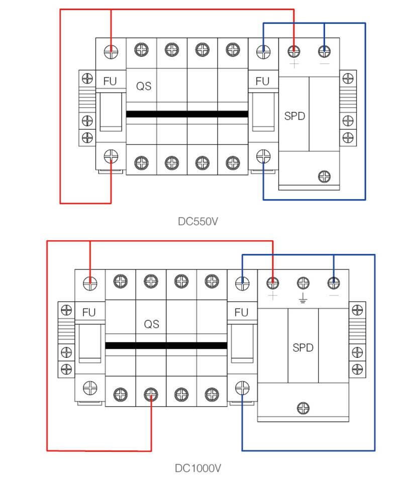 Caixa combinadora SHLX-PV1/1 DC